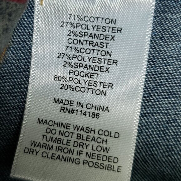 Frye and Co Women’s High Rise Raw Hem Button Fly Boot Cut Jeans 14 - Picture 8 of 8